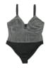 Shein Gray Bodysuit Size 3X - photo 1