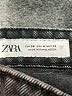 Zara Hearts Black Denim Shorts Size 4 - photo 3
