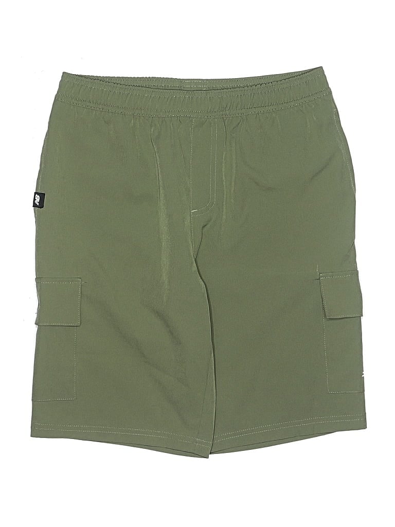 Pre-owned New Balance Cargo Shorts In Green