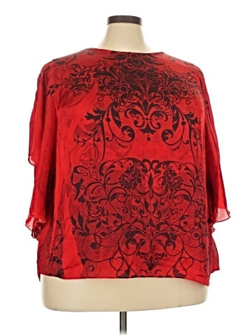 Cato 3/4 Sleeve Blouse (view 1)