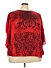 Cato Red 3/4 Sleeve Blouse Size 22 - 24 - photo 1