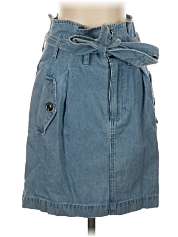 Who What Wear Denim Skirt (view 1)