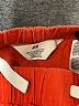 H&M 100% Cotton Solid Orange Cargo Shorts Size 10 - photo 3