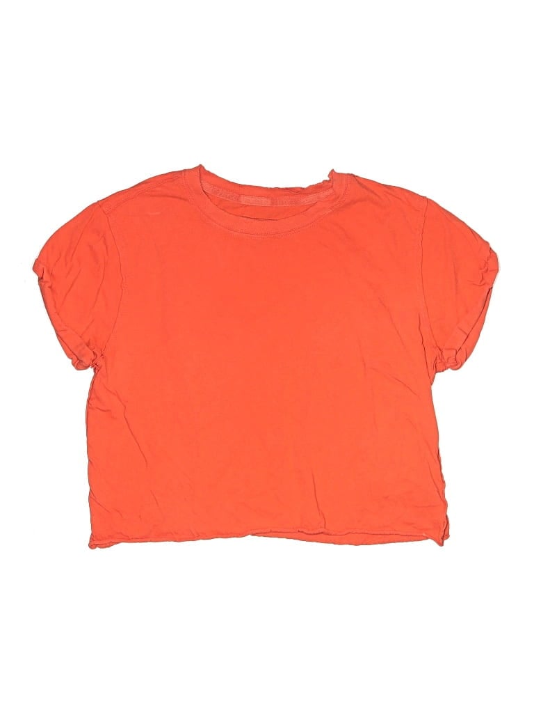 Pre-owned Assorted Brands Kids' Short Sleeve T-shirt In Orange