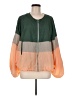 Elevenses 100% Nylon Color Block Orange Windbreaker Size M/L - photo 1