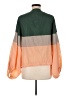 Elevenses 100% Nylon Color Block Orange Windbreaker Size M/L - photo 2