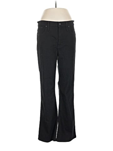 Madewell Tall Cali Demi-Boot Jeans in Black Frost: TENCEL&trade; Denim Edition (view 1)