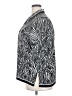 Allison Daley 100% Polyester Animal Print Silver Short Sleeve Blouse Size 18W - photo 5
