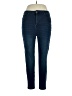 Between Us Stripes Blue Jeans Size 16 - photo 1