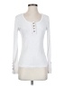 Unbranded White Long Sleeve Henley Size S - photo 1