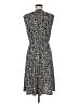BCBGMAXAZRIA Animal Print Blue Casual Dress Size M - photo 2