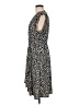 BCBGMAXAZRIA Animal Print Blue Casual Dress Size M - photo 5