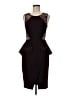 BCBGMAXAZRIA 100% Polyester Purple Burgundy Cocktail Dress Size 6 - photo 1