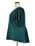 Torrid 100% Polyester Teal Short Sleeve Blouse Size 4X Plus (4) - photo 5