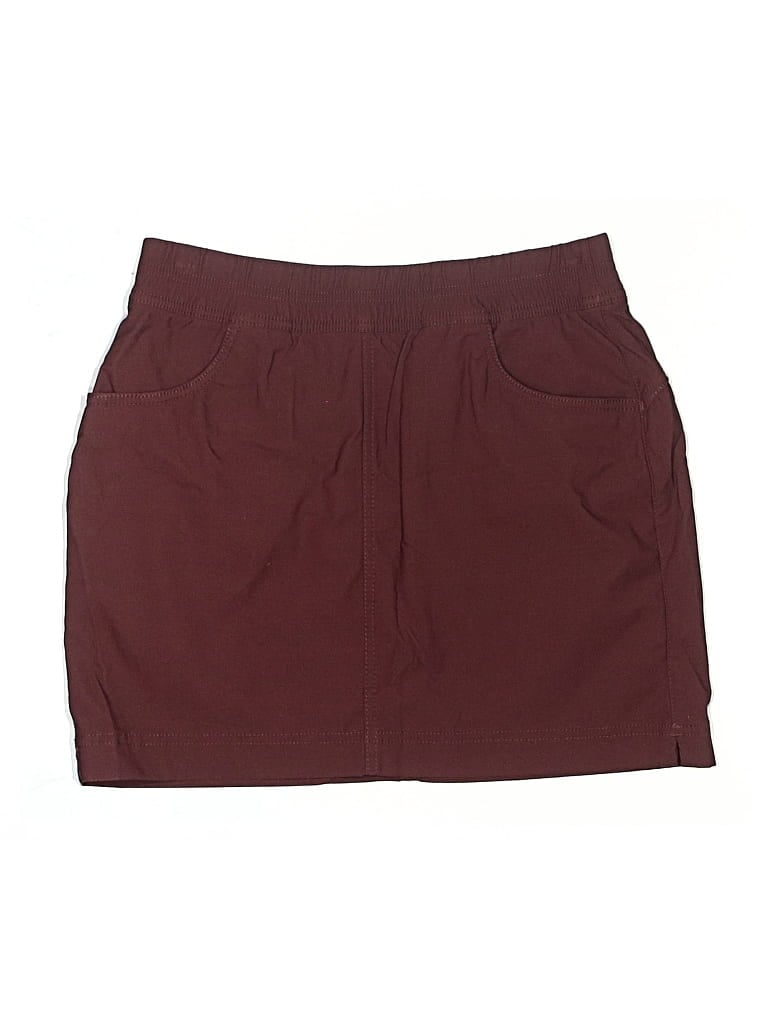 Pre-owned Prana Skort In Burgundy