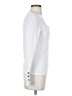 Unbranded White Long Sleeve Henley Size S - photo 4