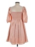 Unbranded Solid Pink Casual Dress Size S - photo 2