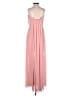 Halston 100% Polyester Solid Pink Jumpsuit Size 2 - photo 2