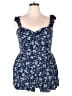Torrid Blue Romper Size 2X Plus (2) - photo 1