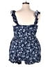 Torrid Blue Romper Size 2X Plus (2) - photo 2