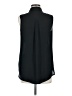 Who What Wear 100% Polyester Black Sleeveless Blouse Size M - photo 2