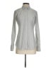 Ann Taylor Gray Long Sleeve Button-Down Shirt Size 4 - photo 1
