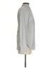 Ann Taylor Gray Long Sleeve Button-Down Shirt Size 4 - photo 4