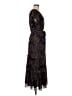 Lauren by Ralph Lauren 100% Polyester Paisley Brown Purple Cocktail Dress Size 6 - photo 4