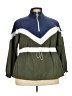 Rouge 100% Polyester Color Block Green Windbreaker Size 4X - photo 1