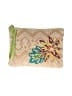Vera Bradley Floral Tan Gold Wristlet One size - photo 1