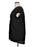 Just My Size Black Short Sleeve Blouse Size 1X Plus - photo 5