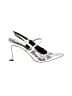 Steve Madden Silver Heels Size 9 1/2 - photo 1