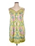 ECI Paisley Floral Yellow Cocktail Dress Size 14 - photo 1