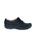 Clarks 100% Leather Black Sneakers Size 8 1/2 - photo 1