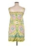 ECI Paisley Floral Yellow Cocktail Dress Size 14 - photo 2