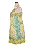 ECI Paisley Floral Yellow Cocktail Dress Size 14 - photo 5