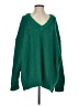 Free People Solid Green Pullover Sweater Size S - photo 1