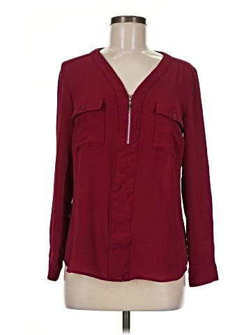 NY Collection Long Sleeve Blouse (view 1)