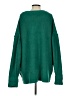 Free People Solid Green Pullover Sweater Size S - photo 2