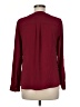 NY Collection Burgundy Long Sleeve Blouse Size M (petite) - photo 2