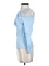 Zara Blue Long Sleeve Blouse Size S - photo 5