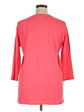 Lands' End 3/4 Sleeve T-Shirt (view 2)
