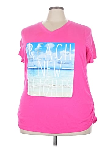 Danskin Now Short Sleeve Top (view 1)