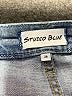 STUDIO BLUE Stripes Blue Jeans Size 28 waist - photo 7