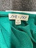 She + Sky 100% Polyester Teal 3/4 Sleeve Blouse Size M - photo 7
