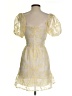 Anna Grace Yellow Cocktail Dress Size S - photo 2