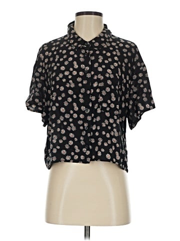 American Eagle Outfitters Short Sleeve Blouse (view 1)