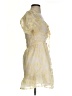 Anna Grace Yellow Cocktail Dress Size S - photo 4