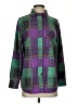 Zenana Plaid Purple Coat Size S - photo 1
