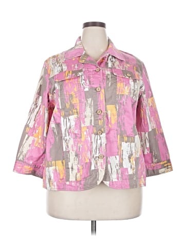 Ruby Rd. 3/4 Sleeve Button-Down Shirt (view 1)